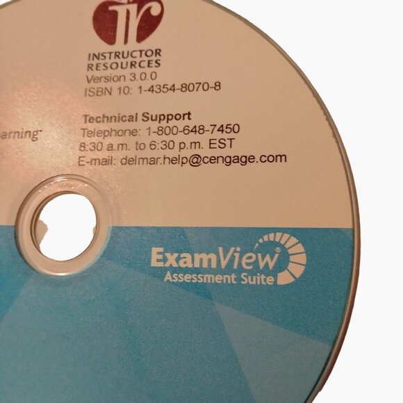 Exam View Instructor Resources CD Fundamentals Of Nursing Standards Practice - Picture 3 of 5